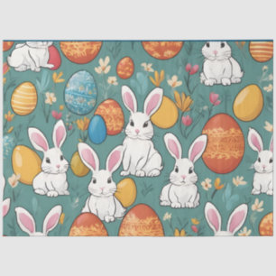 Papier Mousseline Collection de Pâques Bunny tendance