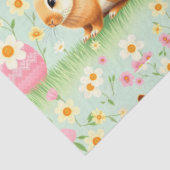 Papier Mousseline Collection de Pâques de lapin de vacances moderne (Détail)