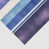 Papier Mousseline Collection de rayures de bateaux bleus de la Marin (Détail)