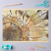 Papier Mousseline Collection de tournesols d'aquarelle de luxe (Artisanat)