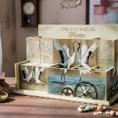 Papier Mousseline Collection Decoupage Grue