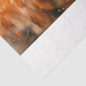 Papier Mousseline Collection Design de vaches Highland 3 (Détail)