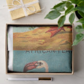 Papier Mousseline Collection d'oiseaux Flamant rose 2c Découpage Vin (Cadeau)