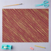 Papier Mousseline Collection d'or de luxe moderne bordeaux (Artisanat)