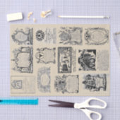 Papier Mousseline Collection du 18ème siècle de carte du commerce (Artisanat)