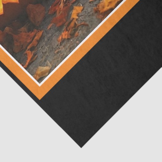 Papier Mousseline Collection famille Citrouille éffrayante (Détail)