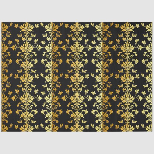 Papier Mousseline Collection Florale De Luxe Populaire (Recto)