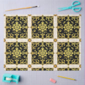 Papier Mousseline Collection Florale Luxe Moderne (Artisanat)