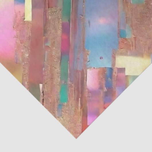 Papier Mousseline Collection Holographique Opal Parties scintillant  (Détail)