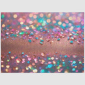 Papier Mousseline Collection Holographique Opale parties scintillant (Recto)