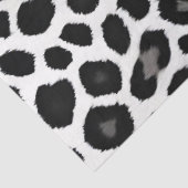 Papier Mousseline Collection Luxe White Leopard Elégante (Détail)