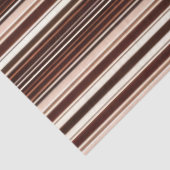 Papier Mousseline Collection moderne Brown Blanc Luxe Linge Texture (Détail)