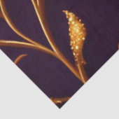 Papier Mousseline Collection moderne de luxe Big Gold Rose (Détail)