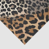 Papier Mousseline Collection moderne de luxe blanc léopard élégant (Détail)