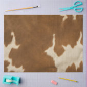 Papier Mousseline Collection moderne Vache Faux Cuir Élégante (Artisanat)