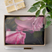 Papier Mousseline Collection Petit Chien Et Rose (Cadeau)