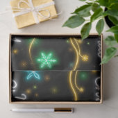 Papier Mousseline Collection populaire de Noël Neon Holiday (Cadeau)