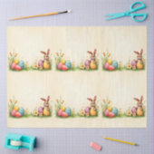 Papier Mousseline Collection populaire de petit lapin de Pâques (Artisanat)