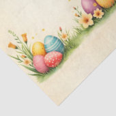 Papier Mousseline Collection populaire de petit lapin de Pâques (Détail)