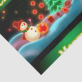 Papier Mousseline Collection populaire Noël Neon Holiday (Détail)