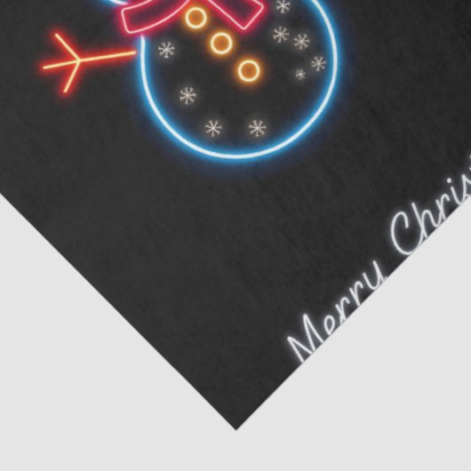 Papier Mousseline Collection tendance Noël Neon Holiday (Détail)