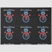 Papier Mousseline Collection tendance Noël Neon Holiday (Recto)