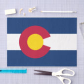 Papier Mousseline Colorado : Le drapeau américain du centenaire (Artisanat)