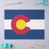 Papier Mousseline Colorado : Le drapeau américain du centenaire (Artisanat)