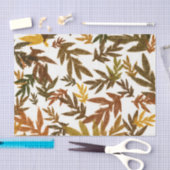 Papier Mousseline Coloré automne lunaire Automne Rustique Feuille (Artisanat)