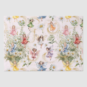 Papier Mousseline Coloré Magique Cute Floral Fées Parties scintillan