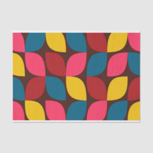 Papier Mousseline Coloré, moderne, tendance, abstraction de fleurs u