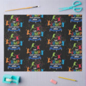 Papier Mousseline Colorée Trampoline Park Jump Anniversaire de enfan (Artisanat)