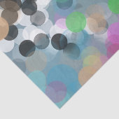 Papier Mousseline Colorful Confeti (Détail)