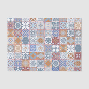Papier Mousseline Colorful Moroccan