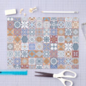 Papier Mousseline Colorful Moroccan (Artisanat)