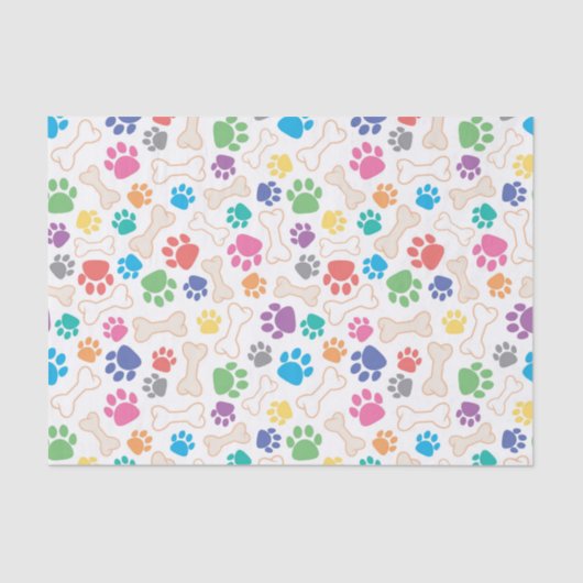 Papier Mousseline Colorful Pet (Recto)