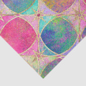 Papier Mousseline Colorful tissue paper  (Détail)