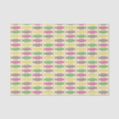 Papier Mousseline Colorful Wrapped Candy Pattern (Recto)