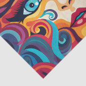 Papier Mousseline ColorPop Ladies ArtFace (Détail)