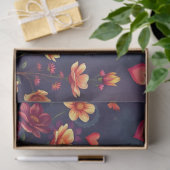 Papier Mousseline Colourful Romantic Cats Tissue Paper (Cadeau)