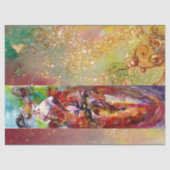 Papier Mousseline COLUMBINE / Dame au Mascarade (Recto)