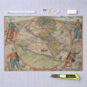 Papier Mousseline Columbus Vespucci Magellan Pizzaro Tissu Papier (Artisanat)