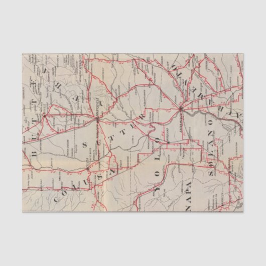 Papier Mousseline Colusa, Yolo, Napa, butte, Yuba, Sutter, Solano (Recto)