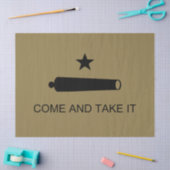 Papier Mousseline Come & Take It ! Flag de Texas State (Artisanat)