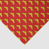 Papier Mousseline Comics DC | Logo Wonder Woman | Joyeux anniversair (Détail)