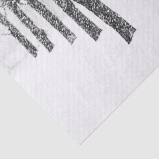 Papier Mousseline comme je suis aux arbres (Détail)