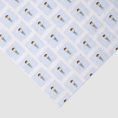 Papier Mousseline Communion Dove Brunette Boy (Détail)