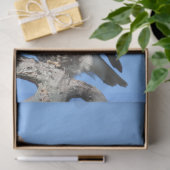 Papier Mousseline Composite de Hawk à queue rouge juvénile (Cadeau)