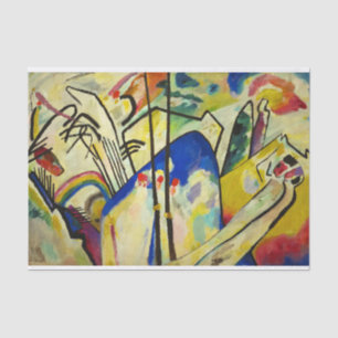 Papier Mousseline Composition 4 par Wassily Kandinsky