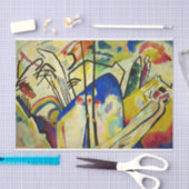 Papier Mousseline Composition 4 par Wassily Kandinsky (Artisanat)